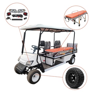 Voiture médicale, chariot de premiers secours, voiturette de golf médicale, <span class=keywords><strong>ambulance</strong></span> avec civière, mini <span class=keywords><strong>ambulance</strong></span> électrique, voiturette de golf - Product Image 2