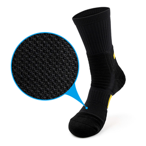 Fabricant de chaussettes de luxe personnalisées de haute qualité <span class=keywords><strong>en</strong></span> coton <span class=keywords><strong>mohair</strong></span> mélange <span class=keywords><strong>laine</strong></span> mérinos chaussettes de sport antidérapantes pour hommes pour le tennis - Product Image 6