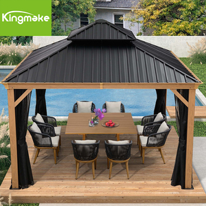 Phổ Biến Đồ Nội Thất Sân Vườn Bàn Ăn Đặt 10 Chỗ Ngồi Gỗ Tếch Đồ Nội Thất Với Dây Ngoài Trời Bảng - Product Image 4