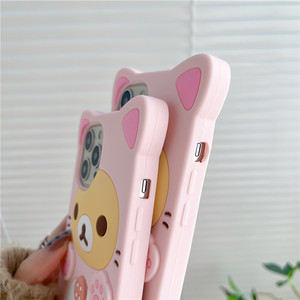 Vente flash - Coques de téléphone portable en silicone antichoc avec des designs de personnages de dessins animés 3D pour les modèles 17/16/15/14/13 Pro Max - Product Image 6