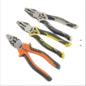 Pince à fil américaine multifonctionnelle en acier à haute teneur en carbone, personnalisable OEM, avec poignée en caoutchouc, à bec effilé et coupante diagonale WKC-T-1 OEM - Product Image 2