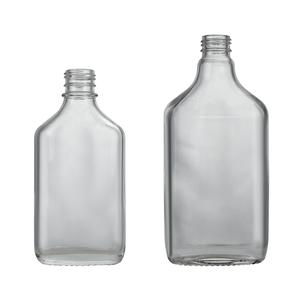 Flacon à liqueur en verre transparent convexe de 200 ml et 375 ml pour spiritueux - Product Image 4