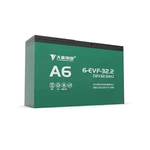 Batería de plomo ácido para patinete eléctrico, 6 EVF-32.2, 12V32.2ah