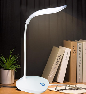 Bán hàng nóng không dây có thể sạc lại <span class=keywords><strong>LED</strong></span> bàn đèn USB có thể sạc lại mắt-chăm sóc 3 mức độ sáng đèn bàn với linh hoạt cổ ngỗng - Product Image 2