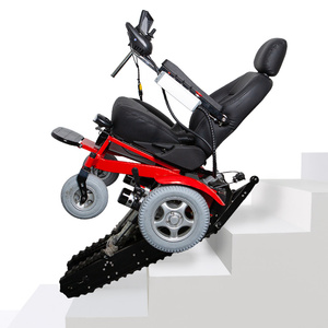 Power Stair Climbing Wheelchair Reverse Image Assisted Stair Climbing Wheel Chair