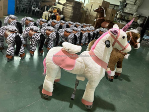 2024 фабричная оптовая продажа, унисекс, в натуральную величину, механическая лошадь, плюшевая игрушка для взрослых - Product Image 6