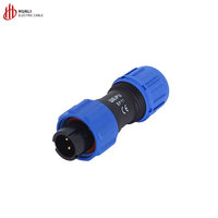 Weipu Industrial SP1111/S Connecteurs circulaires 2-5 broches SP Type d'amarrage Prise femelle pour usage industriel