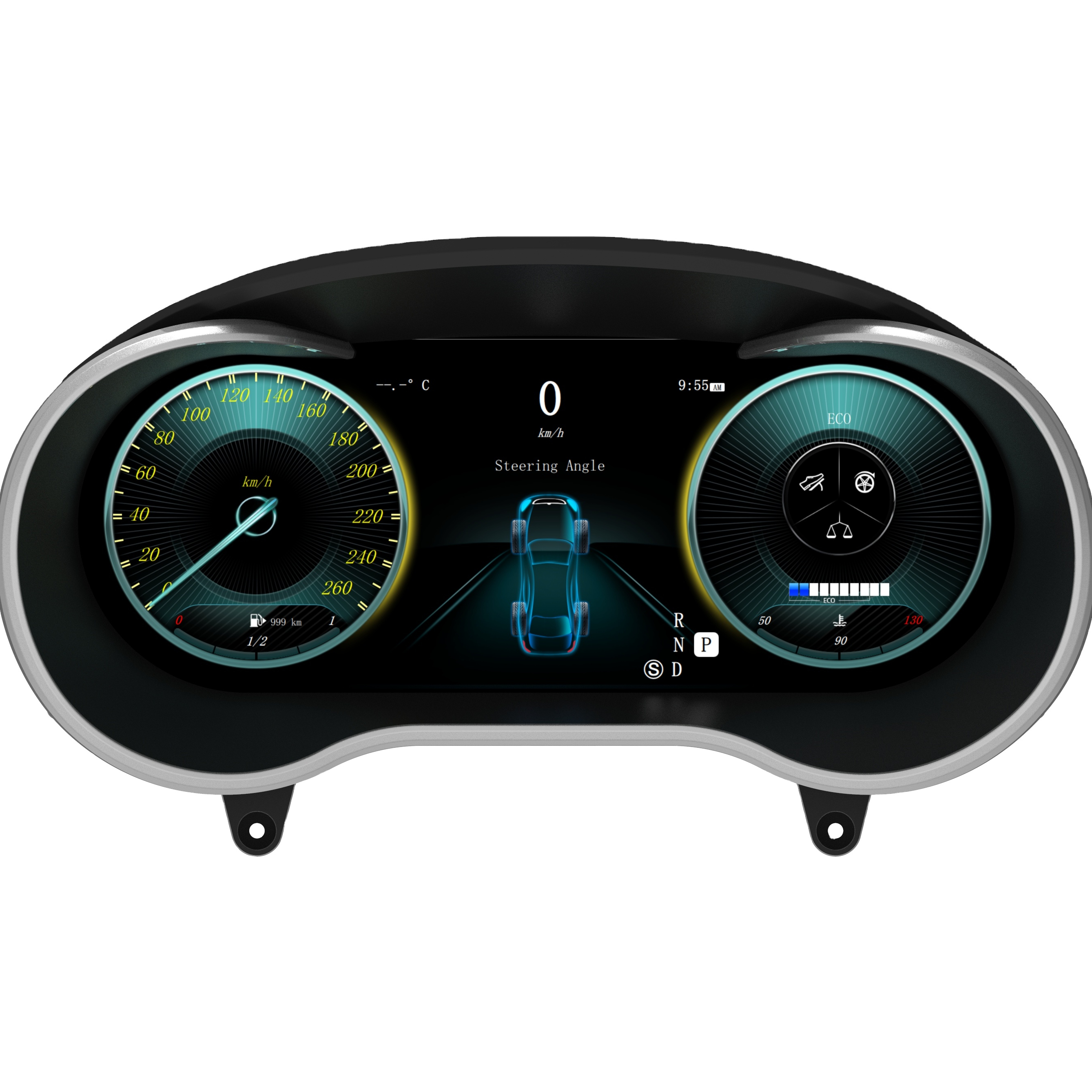 Panneau de tableau de bord numérique LCD pour mercedes-benz C/GLC W205 2015-2018 tableau de bord écran de voiture compteur de vitesse cockpit