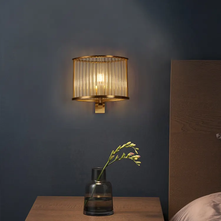 Современный европейский стиль внутреннее украшение для гостиной столовой спальни светодиодный настенный светильник