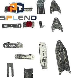 Cintre acoustique en acier de conception moderne cloisons sèches divers clips de montage extérieur composants résilients de grille de <span class=keywords><strong>plafond</strong></span> d'isolation phonique - Product Image 6