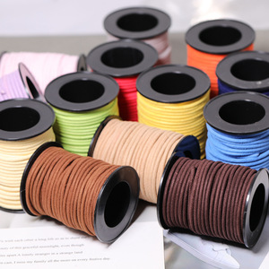 Round Suede <b>Rope</b> 3.0mm Eco Friendly For Bracelet Necklace Jewelry Making Wholesale - Product Image 2