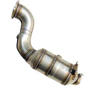 เครื่องฟอกไอเสียเชิงเร่งปฏิกิริยาพร้อมสารตั้งต้นเซรามิกสำหรับ Mercedes Benz C180 C200 C250 C260 E200 E250 SLK <span class=keywords><strong>E260</strong></span> - Product Image 1