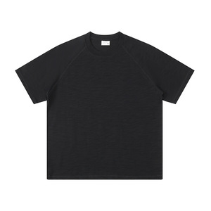 Camiseta de Verano Personalizada de Algodón Peinado con Logotipo, Estampado Sólido, Uniforme Cultural, 210 Gramos, Manga Corta, Venta al Por Mayor - Product Image 1