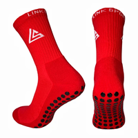 Chaussettes de football personnalisées avec rembourrage, antidérapantes, respirantes, chaussettes de sport pour hommes, chaussettes de course à pied à compression, faible MOQ