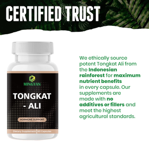 Cápsulas Orgánicas de Tongkat Ali para la Salud Masculina, Regulador <span class=keywords><strong>Hormonal</strong></span> <span class=keywords><strong>Natural</strong></span> que Mejora la Energía y el Rendimiento Corporal - Product Image 5