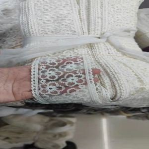 Yüksek kalite 100% DIY kelebek örgü Hollow nakış gipür kuru tül dantel kumaş elbise için - Product Image 3