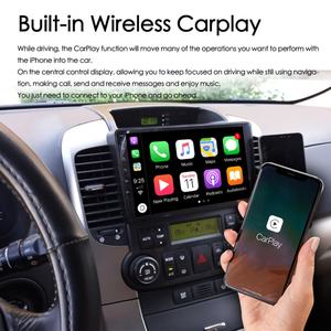 Radio para Auto con Android 13 y Voz AI, 8GB+128GB, GPS para KIA Grand Carnival 2007, Reproductor Multimedia de Video, CarPlay, Navegación, Estéreo 2Din - Product Image 6