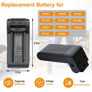 Batería Recargable para Aspiradora 21.6V 4000mAh para Shark IP1251 IP1255 IP1251C IP1220C IP3251 IP3225 IP3124 - Product Image 3