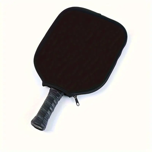 Bolsa de cubierta de paleta Pickleball con logotipo de impresión personalizado de neopreno de Color negro 2025 - Product Image 5