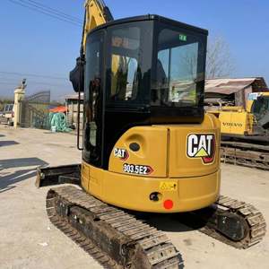 Miniexcavadora Caterpillar 303.5E de 3.5 Toneladas, Excavadora Compacta con Motor Cat C1.8, Brazo Giratorio, Giro de Cola Cero, Máquina Utilitaria Premium - Product Image 1