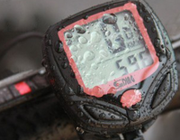 Odómetro de Bicicleta Impermeable con Pantalla Digital LCD Cronómetro de Ciclismo Piezas de Bicicleta Computadora para Bicicleta