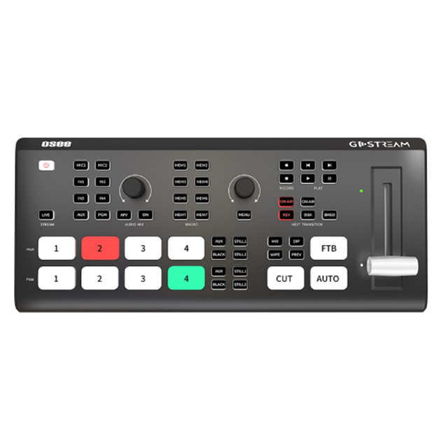 Osee GoStream Duet Multiple Camera SDI and  Live Stream Video Mixer Switcher with SD Record and NDI HX Supported