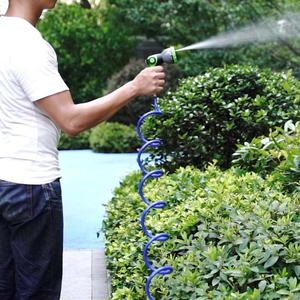 Manguera de Jardín Profesional Resistente a la Oxidación, Ligera y Retráctil de 100 Pies, Manguera de Jardín en Espiral de EVA - Product Image 5