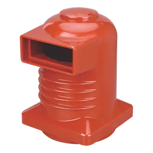 Divisor capacitivo de resina epoxi de 12kv para interruptores, buje de pared de resina epoxi roja, caja de contacto, aislador para interruptores