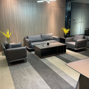 Đương Đại da phòng chờ thiết lập thoải mái điều hành tiếp nhận nhà văn phòng 1 3 chỗ ngồi hiện đại sang trọng Bắc Âu - Product Image 6