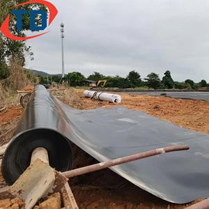 Geomembrana in PE di Alta Qualità per Rivestimento di Dighe, Geomembrane in HDPE per Laghi Artificiali, Rivestimento per Stagni di Pesci 1mm 1.5mm 2mm 45mil - Product Image 2