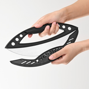 Cortador de <span class=keywords><strong>pizza</strong></span> de acero inoxidable, herramientas para hornear con cuchillos, cortar <span class=keywords><strong>pizza</strong></span> y pastel, cuchillos de acero inoxidable - Product Image 3