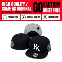 Gorra de Béisbol 2026 John & Stan, Diseño Nuevo, Alta Calidad, Roja, Bordado 3D Estéreo, Visera Plana, Cierre a Presión