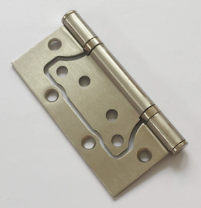 <span class=keywords><strong>Cerniera</strong></span> a ventaglio da pollice in nichel spazzolato, silenziosa, a <span class=keywords><strong>scatto</strong></span>, per porte e finestre interne, piccole cerniere in ferro dorato a cinque fori - Product Image 3