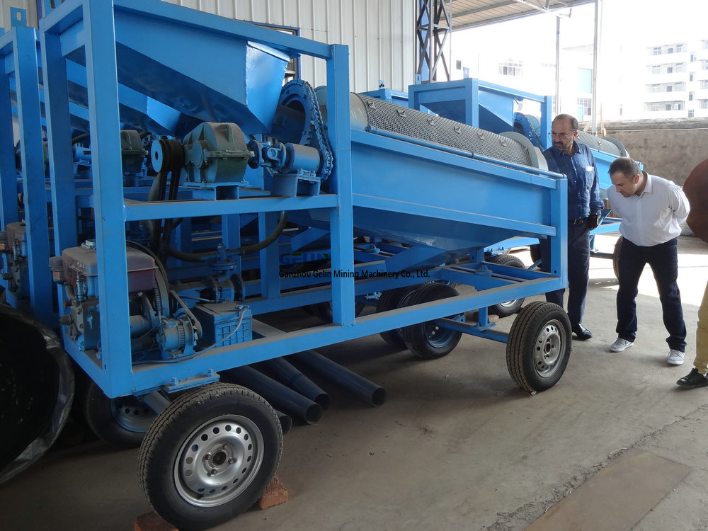 gold washing trommel