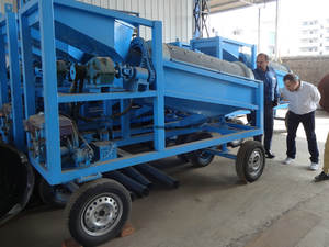 Kompakt mobil yıkama tamburu tesis-küçük ölçekli altın madenciliği ve toplam işleme için Ideal - Product Image 3