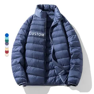 OEM Custom Design Winter Warmth Men Puffer Jacket High Quality Men's Down Jacket