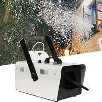 Machine à neige 1500W en promotion pour fêtes, Noël, mariages, photographie de figures et discothèques