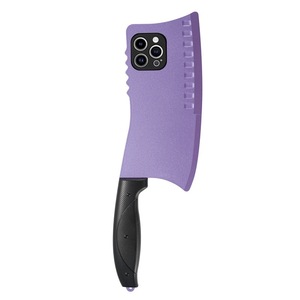 Capa de Celular Criativa e Divertida com Faca de Cozinha Simulada para <span class=keywords><strong>iPhone</strong></span> 17Air 11 12 13 14 15 16 Pro Max, Capa Traseira Antichoque de Cobertura Total - Product Image 5