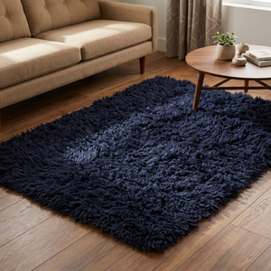 <b>Fluffy</b> Flokati Wool Area Rug Indian Handwoven Luxury Soft Durable <b>Carpet</b> for Home Office Interior Decor Premium Quality - Product Image 3