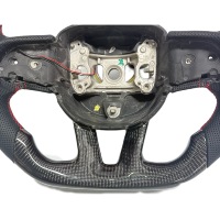 Volante de Fibra de Carbono para Dodge Charger Challenger Hellcat Charger Durango SRT RT GT, Accesorios para Automóviles