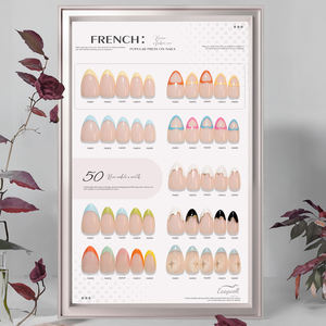 Easywell - Venta al por Mayor de Puntas de Uñas Postizas, 30 Piezas, Puntas de Gel Acrílico Suave de Alta Calidad, Empaque Personalizado, Uñas Postizas Hechas a Mano - Product Image 3