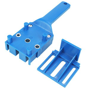 Localisateur de perçage droit pour le travail du bois, positionneur en plastique ABS 6 8 10mm pour la menuiserie et l'usage domestique - Product Image 5