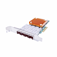 Con adaptador de servidor GRT G350AM4 Chip 1G SFP, tarjeta de red PCI Express X4 de 4 puertos