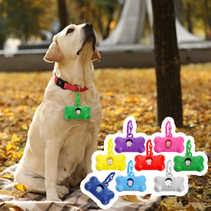 Bolsas de Silicona Personalizadas Ecológicas para Excrementos, Biodegradables con Dispensador, Color Caramelo, Modernas, Lindas y Suaves, con 1 Rollo de Bolsas en el Interior - Product Image 5