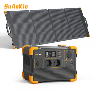 โรงงานขายส่งสถานีพลังงานแบตเตอรี่ 1200W 614WH เครื่องกำเนิดพลังงานแสงอาทิตย์พร้อมแผงโซลาร์เซลล์สำหรับจัดเก็บพลังงานภายในบ้าน - Product Image 1