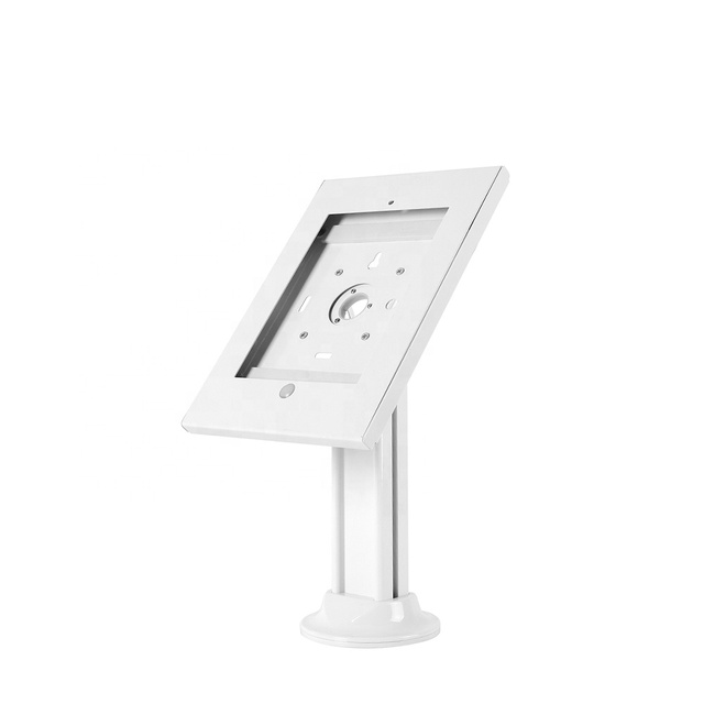Anti-theft Steel Countertop Tablet Enclosure Kiosk Floor Stand