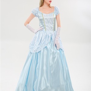 <span class=keywords><strong>Abito</strong></span> da Principessa <span class=keywords><strong>Disney</strong></span> Sissi per Halloween 2018, Costume da Biancaneve in Poliestere per Cosplay - Product Image 3