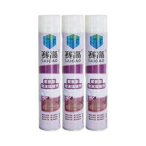 Espuma de <span class=keywords><strong>Poliuretano</strong></span> Selladora en Aerosol de Alta <span class=keywords><strong>Densidad</strong></span>, Flexible, de Fijación Rápida y Espuma Expansiva Adhesiva - Product Image 5