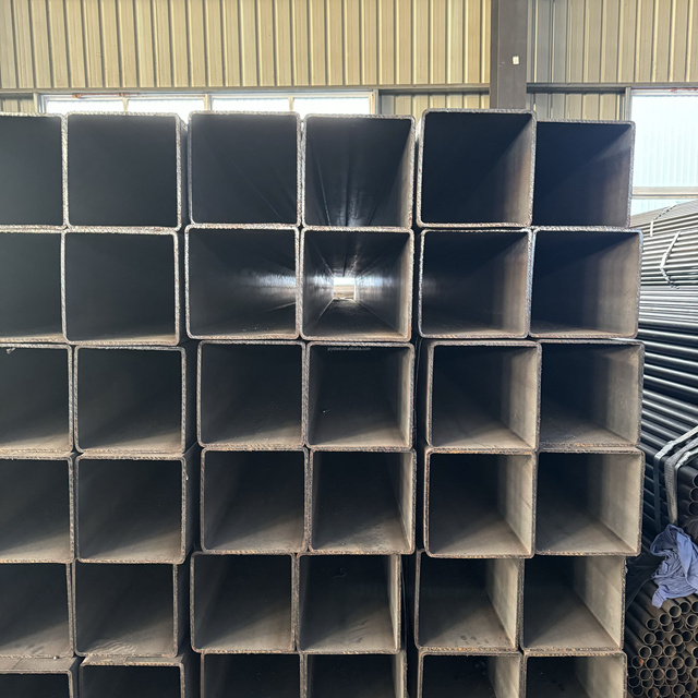 Wholesale Q235 Black Square Tube | 40x40 Mild Steel ERW Square Rectangular Hollow Pipe | Factory Direct