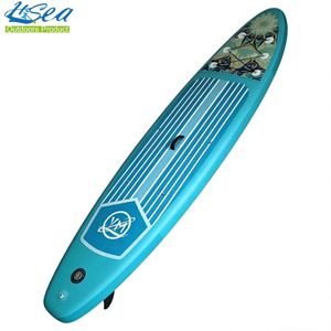 Hisea, fabricant chinois populaire OEM ODM, <span class=keywords><strong>planche</strong></span> de <span class=keywords><strong>wakeboard</strong></span> gonflable SUP de 9 pieds avec pompe et équipement inclus pour une personne - Product Image 5